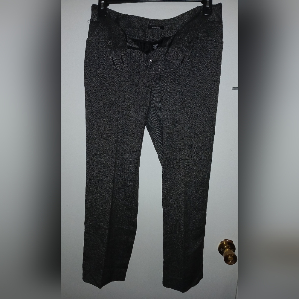 Pre-loved Rafaella Women's Charcoal Dress Slacks. - Picture 5 of 5